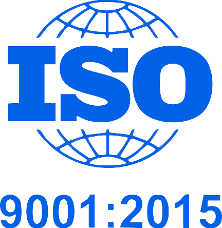 ISO 9001:2015 certification logo