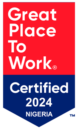 Great Place to Work Certified 2024 Nigeria logo
